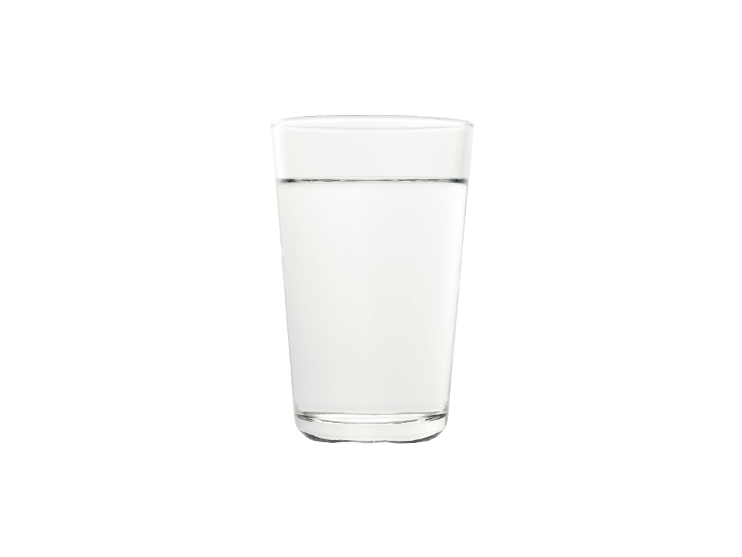 Warm water glass